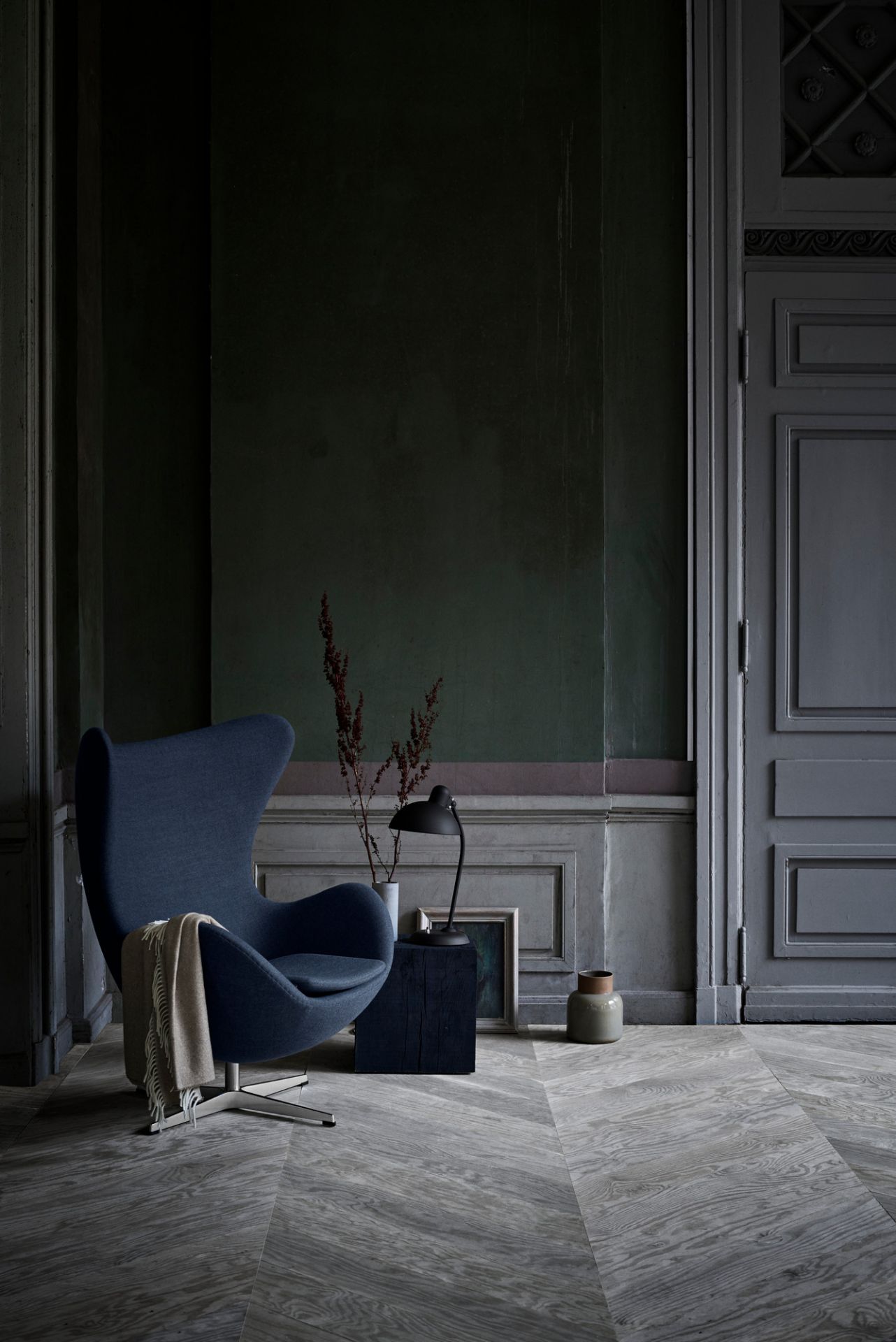 6556 T Table lamp KAISER idell Black matt Fritz Hansen 6556 T Table lamp KAISER idell Black matt Fritz Hansen
